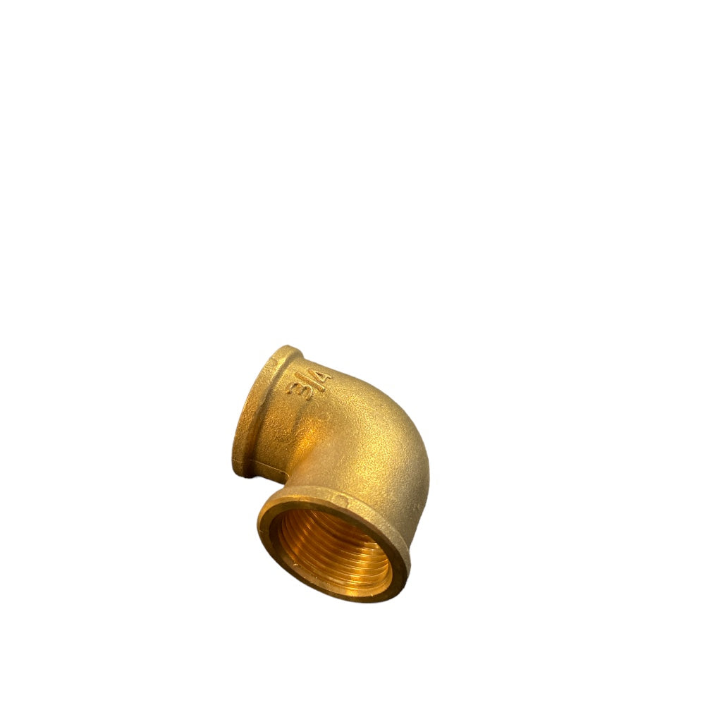 BRONS KOPPLING 90° / 3/4"