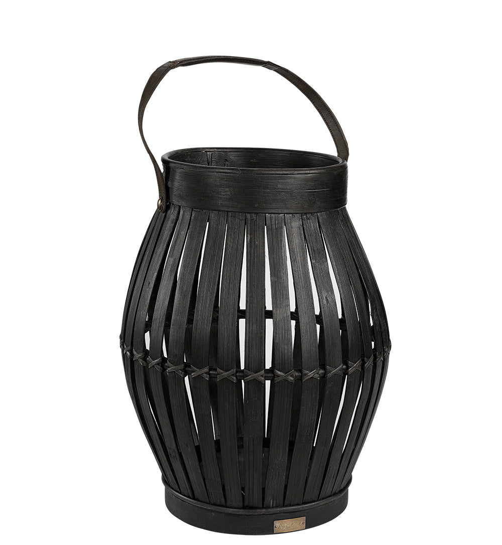 BIRDCAGE Lanterna Crna