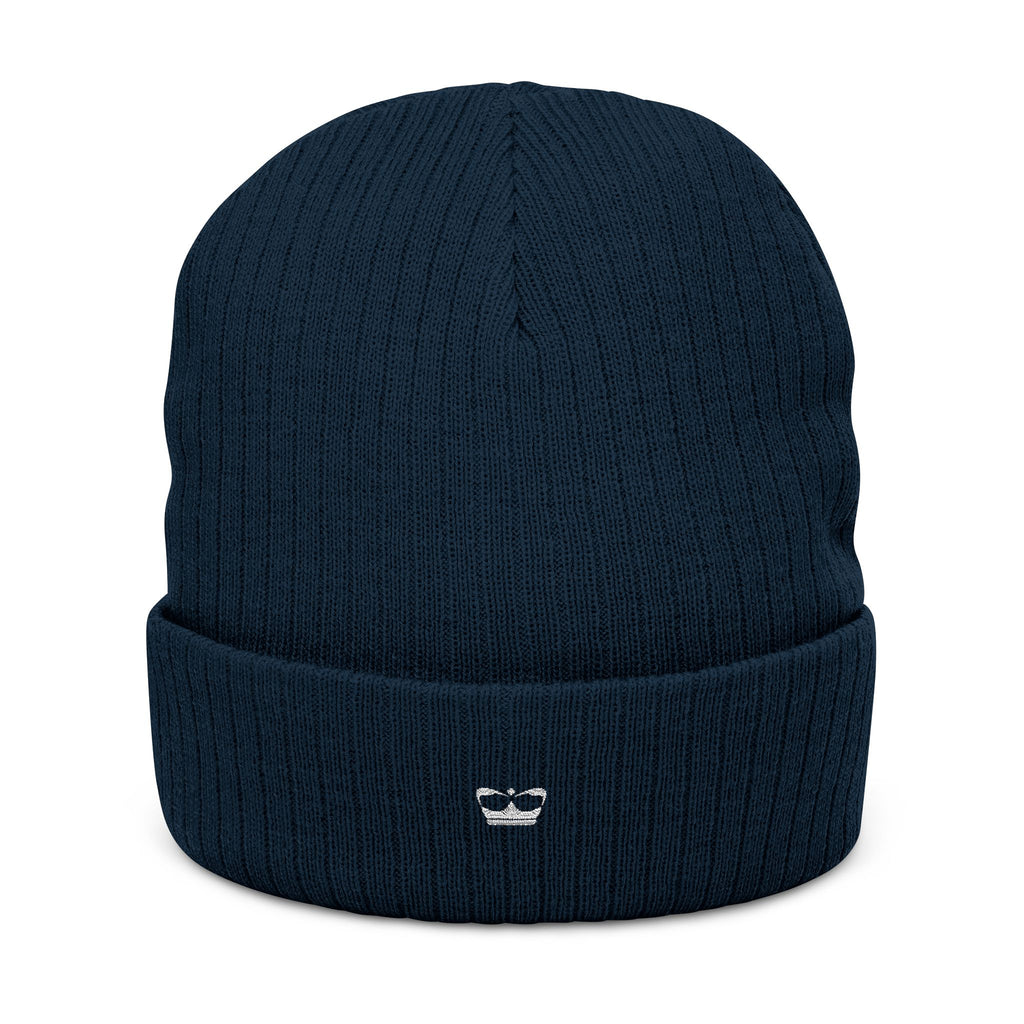 Princess Ribbed Knit Beanie with embroidered logo
