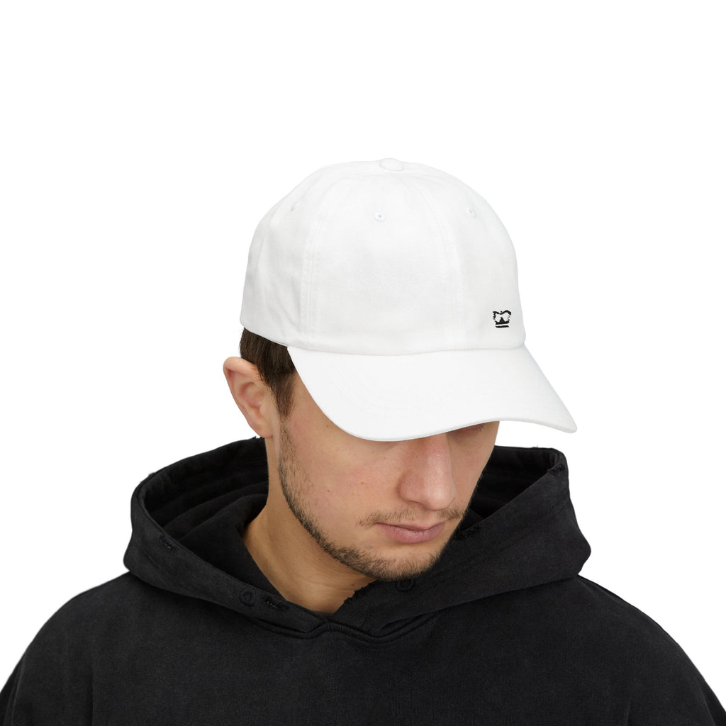 Princess Cap mit schwarz besticktem Logo