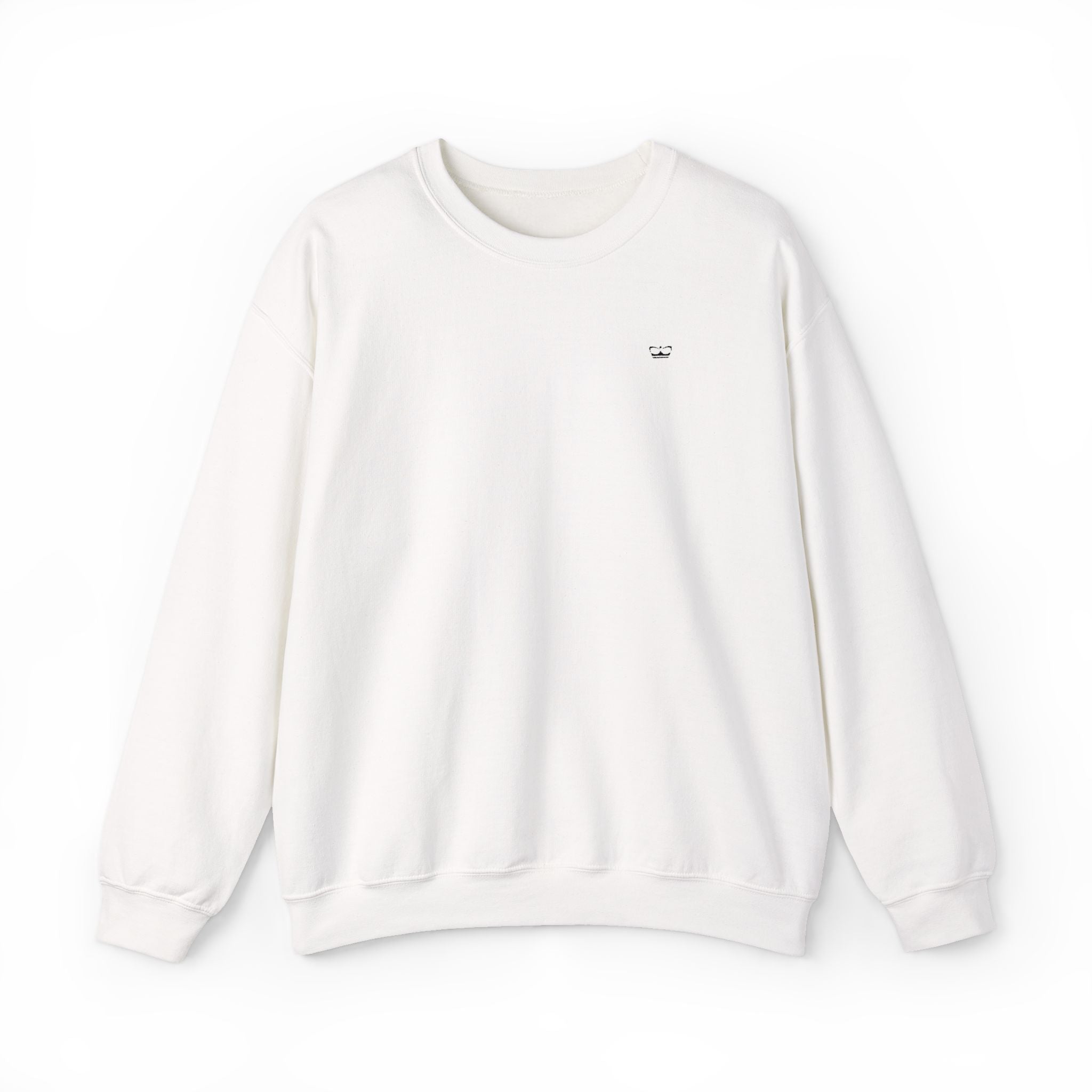 Siyah işlemeli logolu Princess sweatshirt