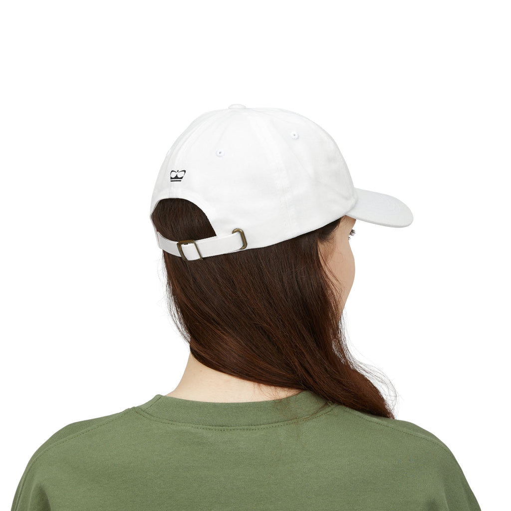 Princess Cap mit schwarz besticktem Logo