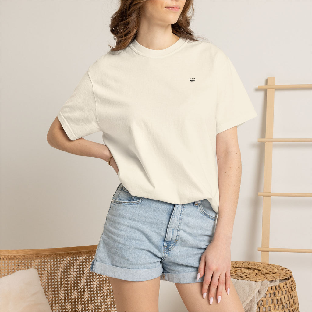 Princess T-shirt med svart broderad logotyp