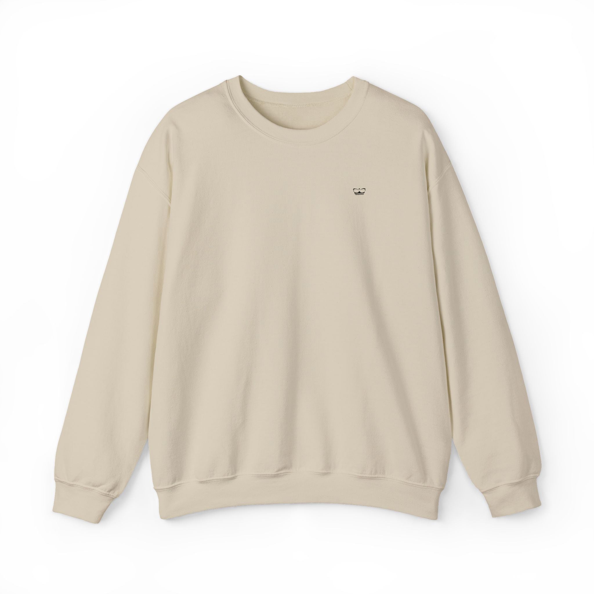 Siyah işlemeli logolu Princess sweatshirt
