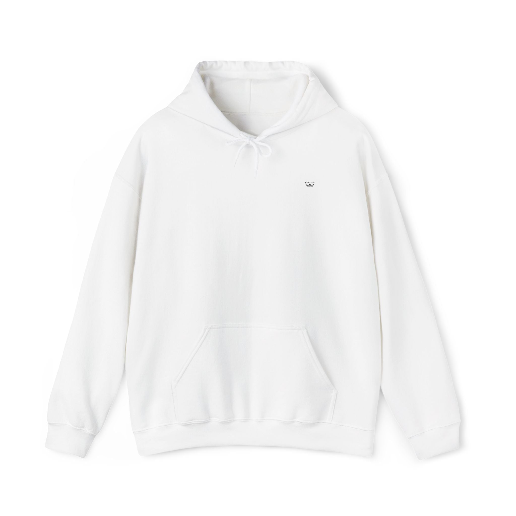 Princess siyah işlemeli logolu kapüşonlu sweatshirt