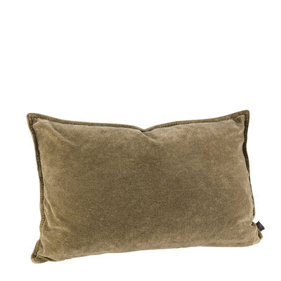 Poszewka KELLY PLAIN OLIVE 60x40