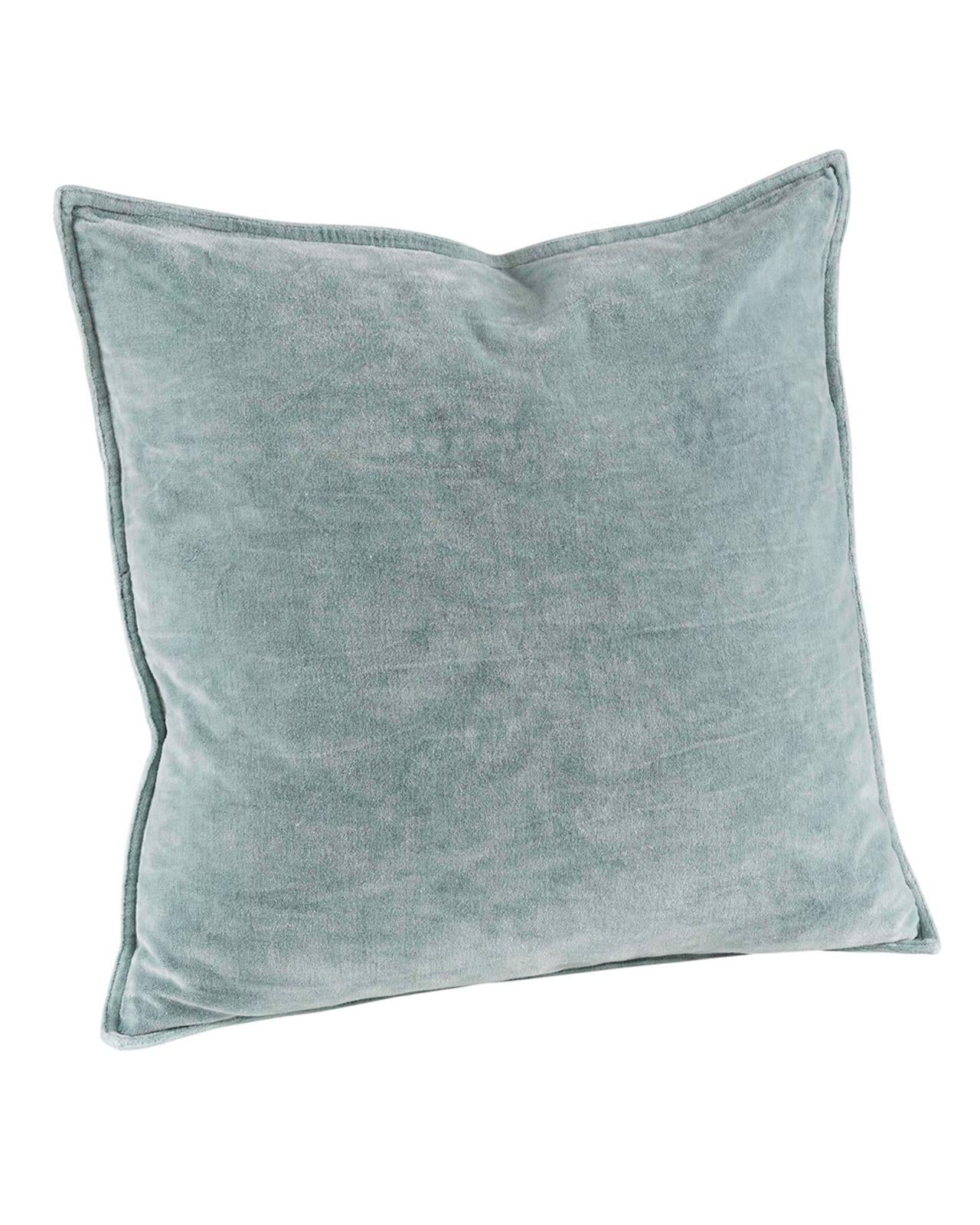 KELLY ENFÄRGAD LJUST AQUA Kuddöverdrag 50x50