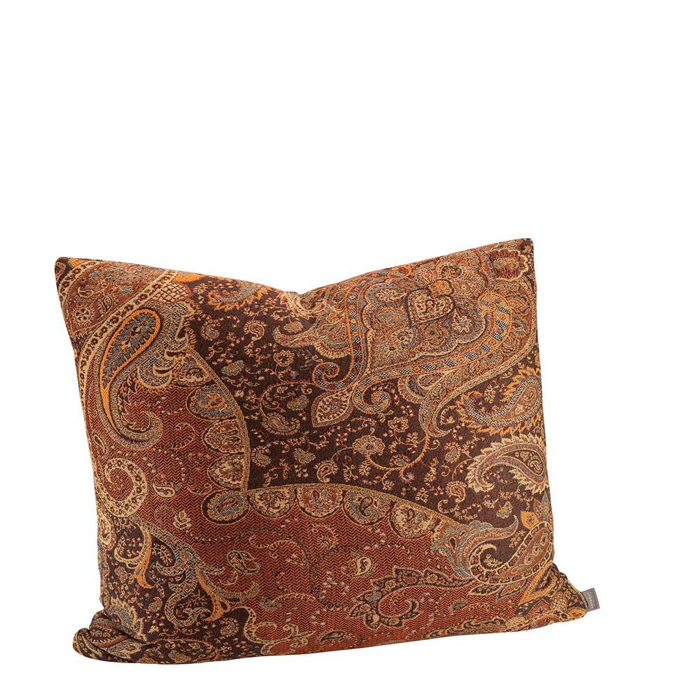 Fodera per cuscino EROZ PAISLEY OCHER 60x40