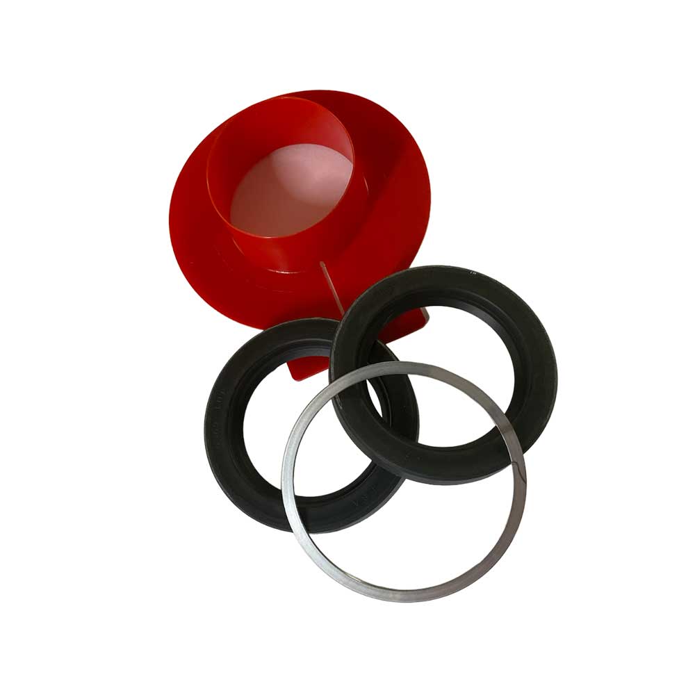 RUDDER TUBE LIP SEAL KIT 65MM (2 TÄTNINGAR & RING)