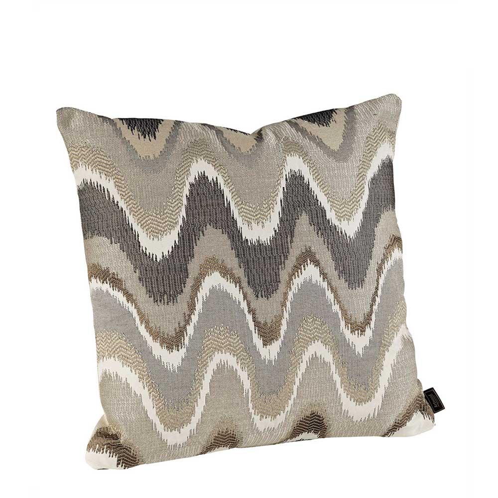 Housse de coussin RAVE WAVE 50x50 gris