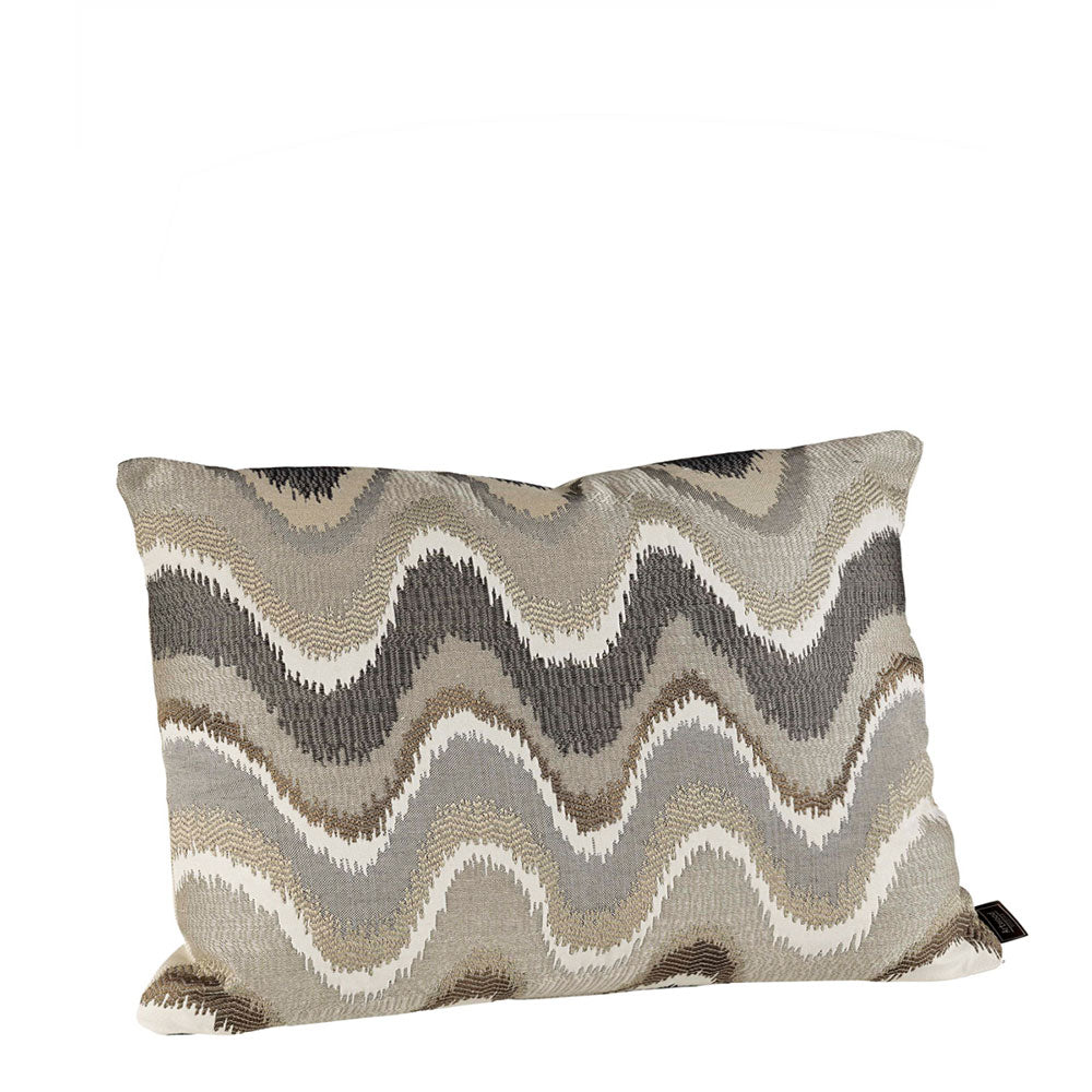 Funda de cojín RAVE WAVE 60x40 gris