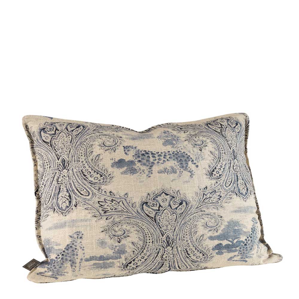 MADAGASKAR Kuddöverdrag 60x40 indigo