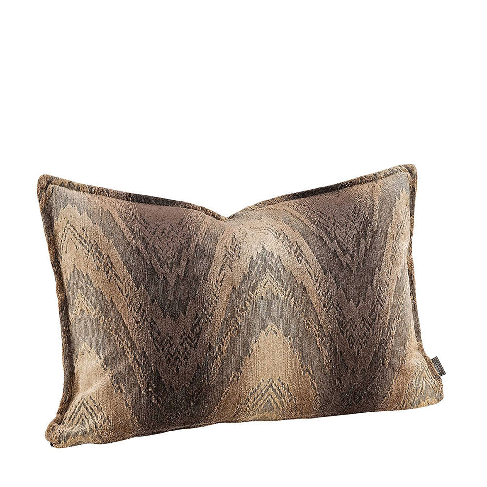 Housse de coussin SON VIDA 60x40 marron