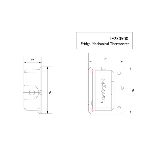 FRIGOMATIC KYLSKÅP MEKANISK TERMOSTAT IE250500