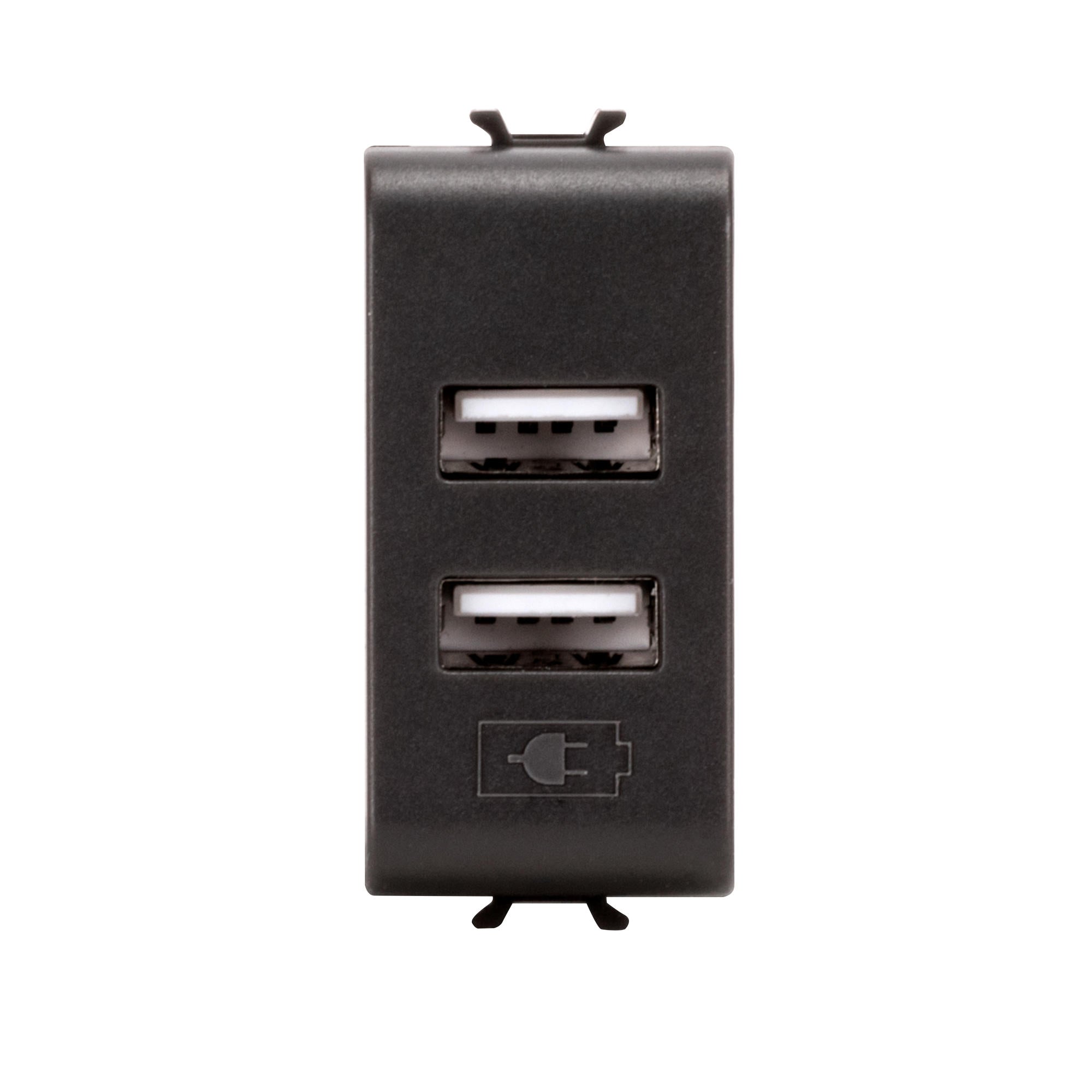 PRISE USB DOUBLE GEWISS GW12450 1G