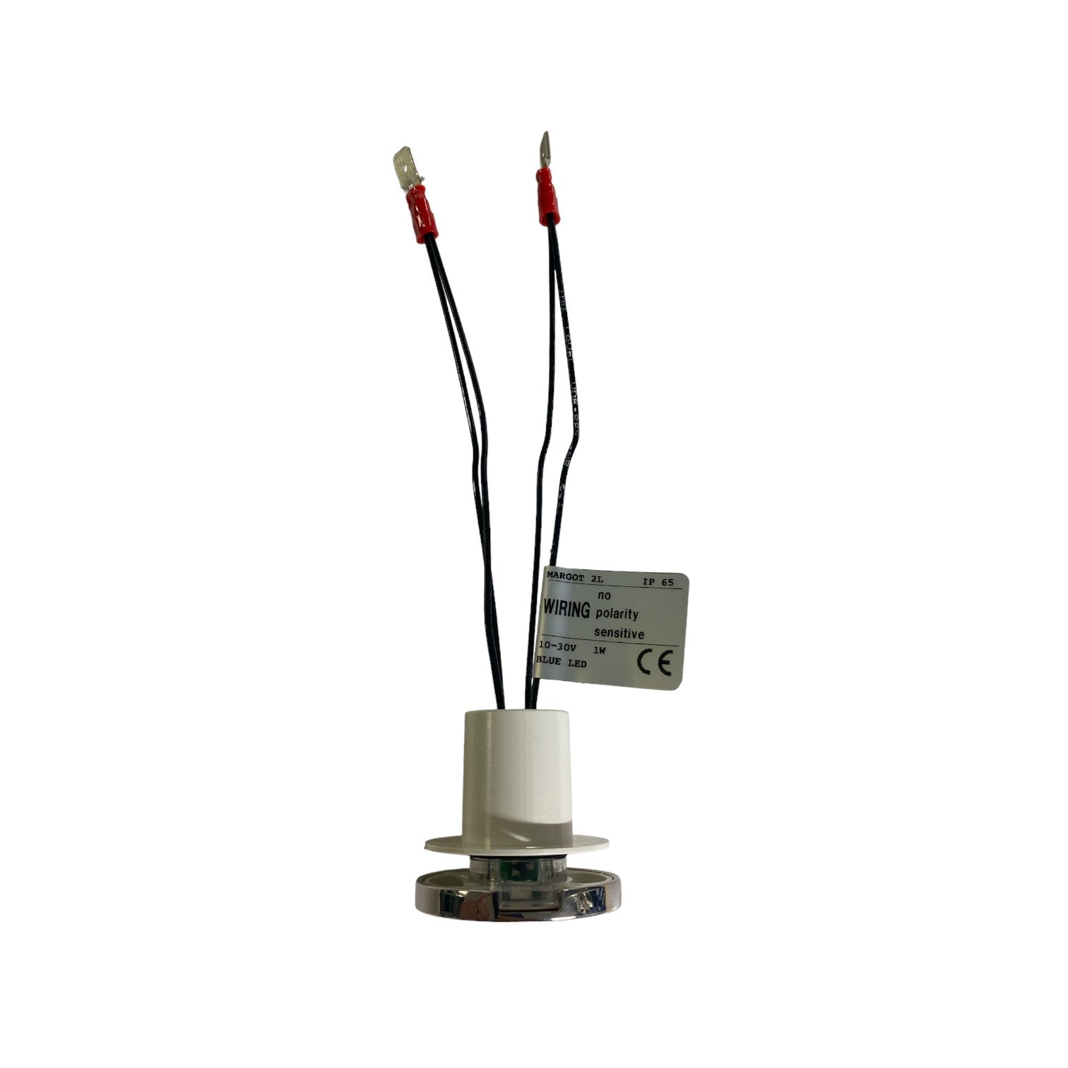 OKRĄGŁA NIEBIESKA LAMPA DEKOWA 2L
