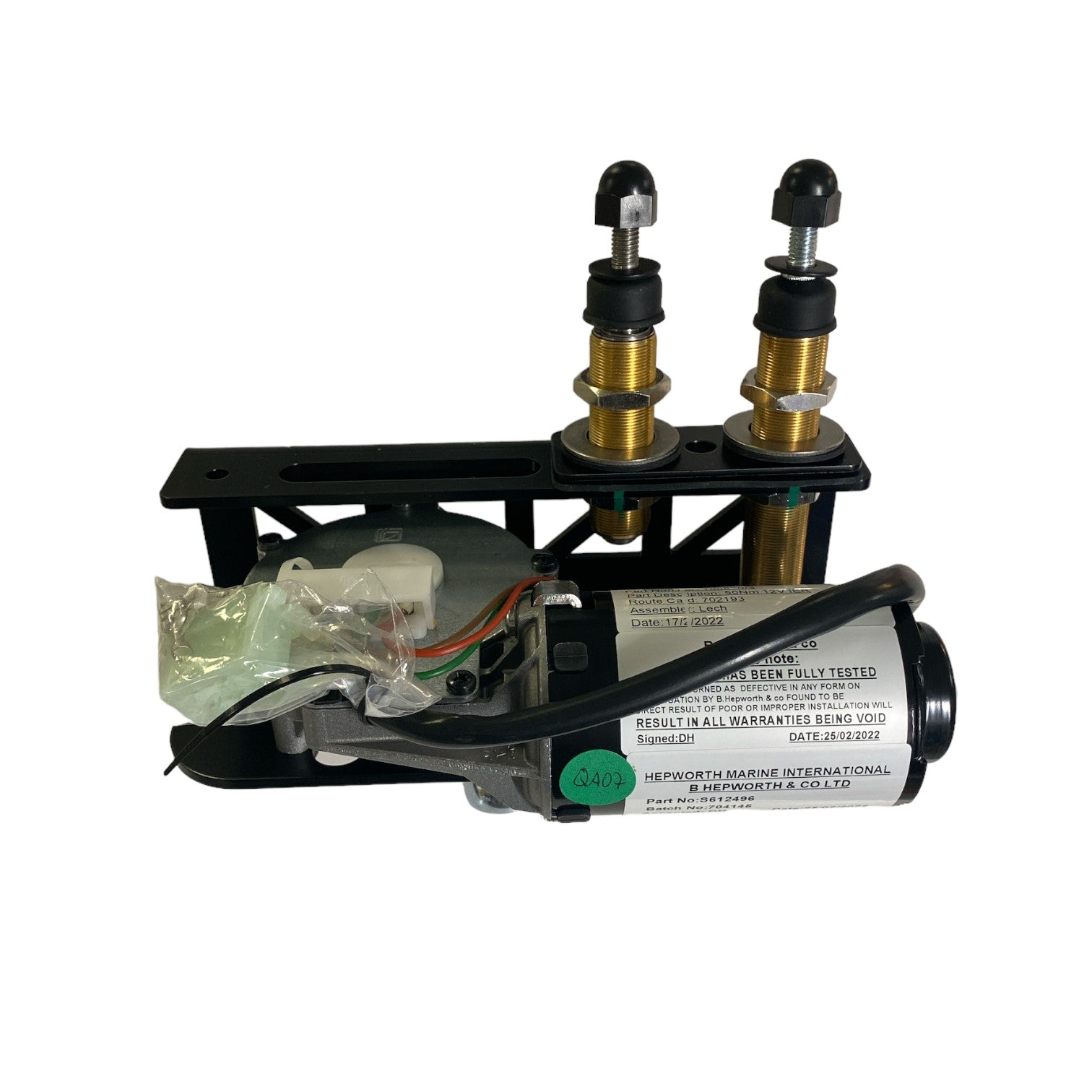 V39/V40 Torkmotor 12V Höger sida
