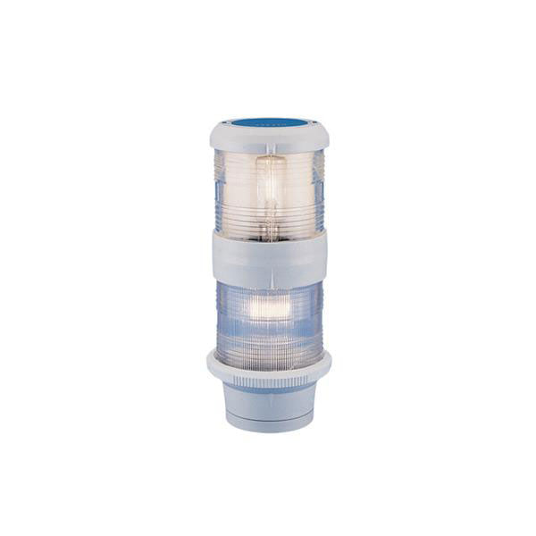 AQUA SIGNAL 40 MASTTOPP/ANKAR LAMPA VIT HUS