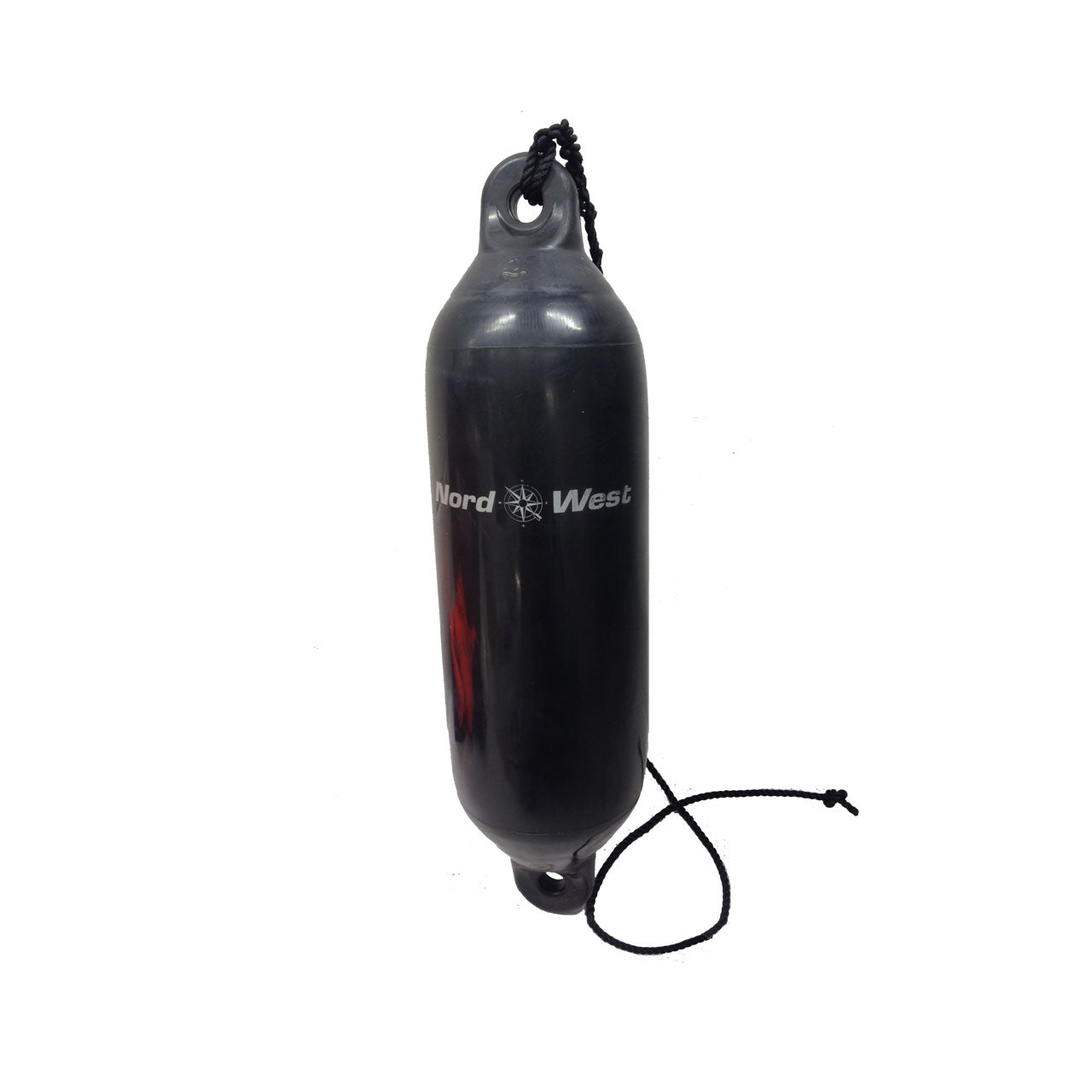 NordWest STOSSLEISTE SCHWARZ MIT LOGO 8X27