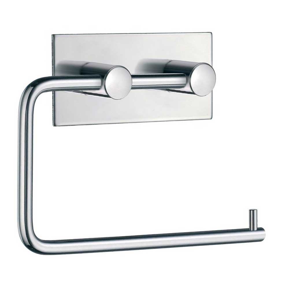 TOILETRULLEHOLDER POLERET RUSTFRIT STÅL