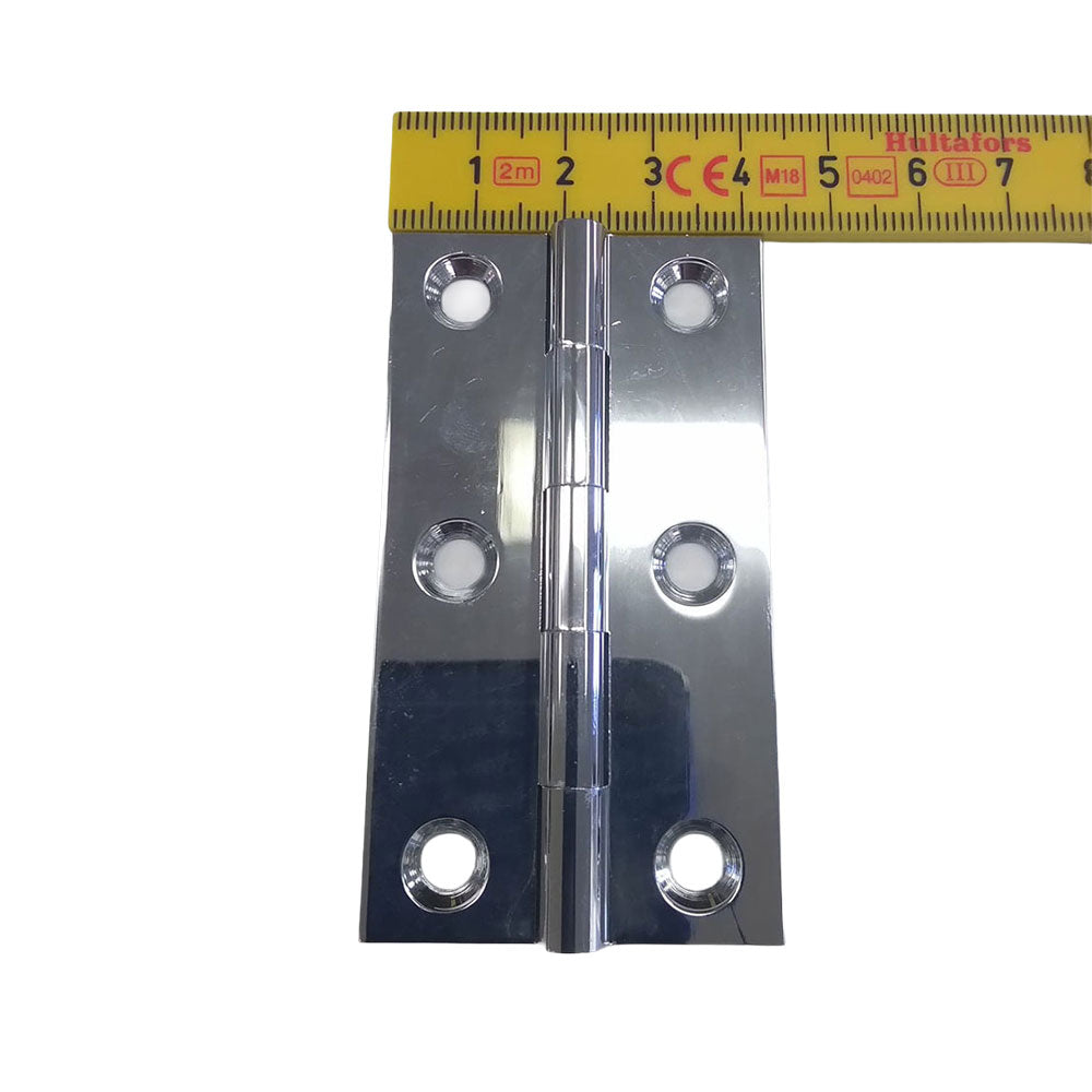 VERCHROMTES MESSING-SCHARNIER 3" X 1 5/8"