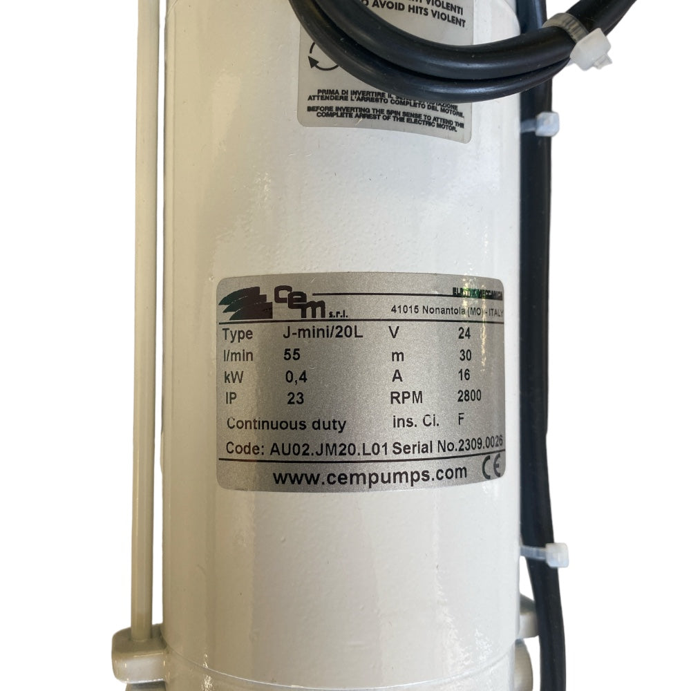 CEM J-MINI 24/20L VANDTRYKSSYSTEM