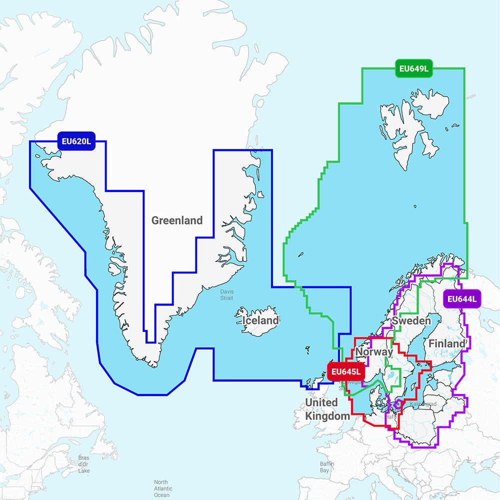 NAVIONICS NAV+ 45XG SKAGERRAK KATTEGAT EU645L