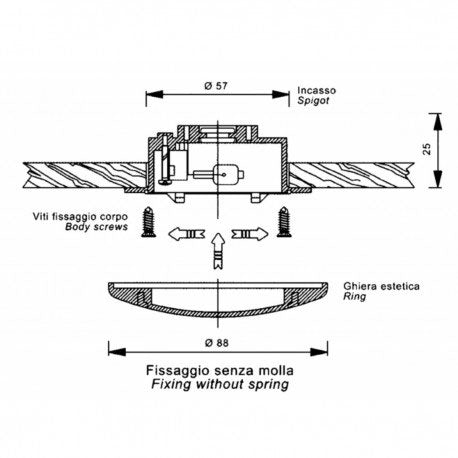 Princess V46 OVALA STEGLAMPOR 12/24V