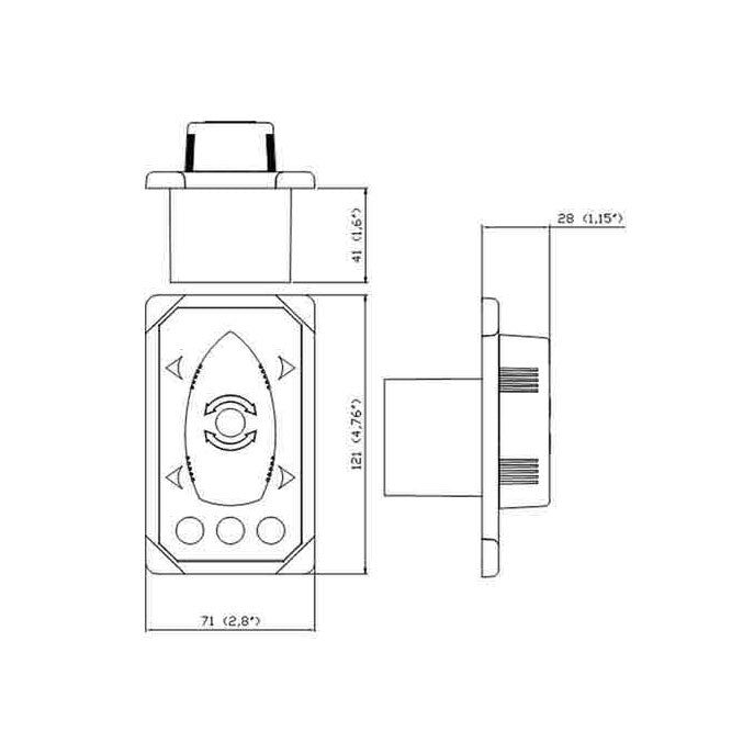 PANEL DOKUJĄCY 8909C 12/24V