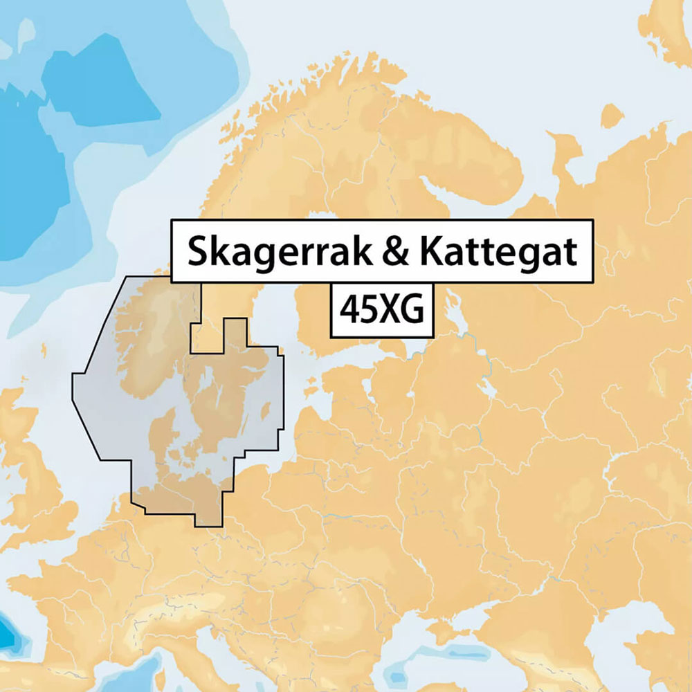 NAVIONICS NAV+ 45XG SKAGERRAK KATTEGAT EU645L
