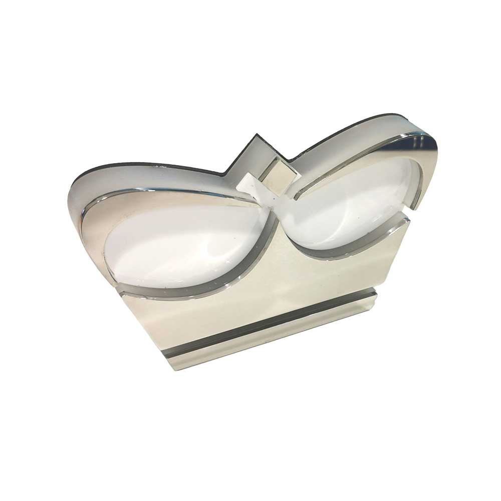 LOGO PRINCESS CROWN ILLUMINATED 120MM HÖG KALL VIT 24V