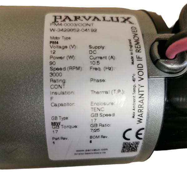 NORDWEST/PRINCESS KROVNI MOTOR 12V
