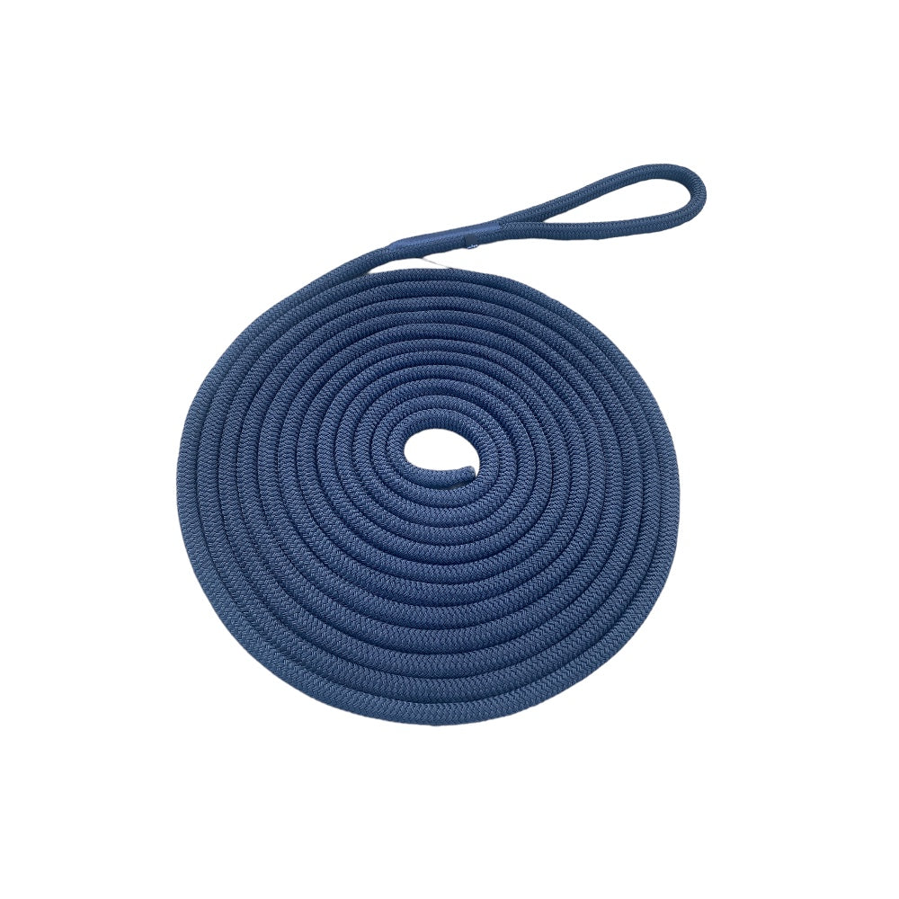 PRINCESS GEFLOCHTENE ANLEINLEINE 19MM x 15m Marineblau