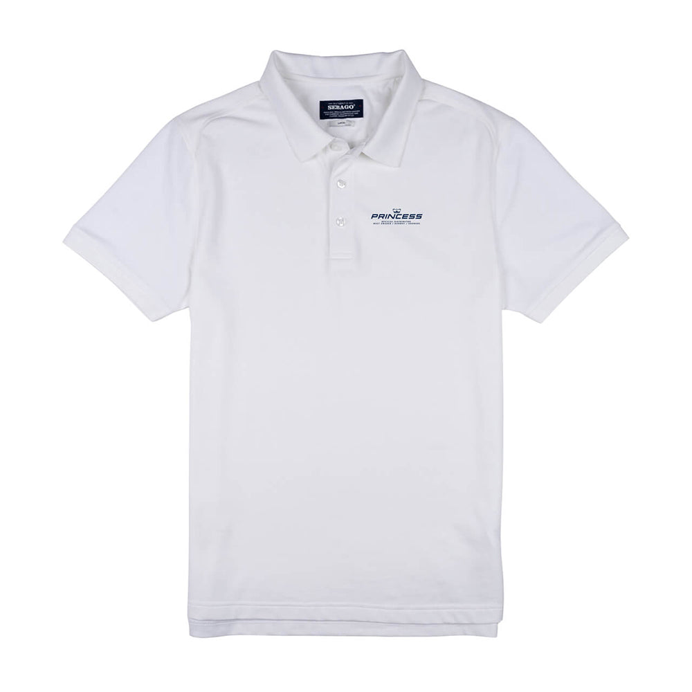 Princess Sebago Performance polo pique, bijela