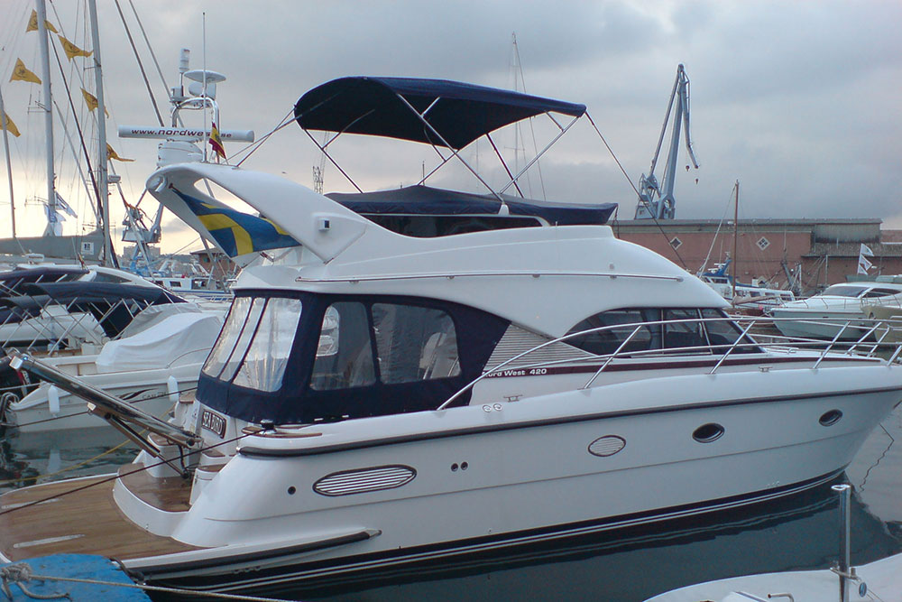 Biminitop fabric for NordWest 370