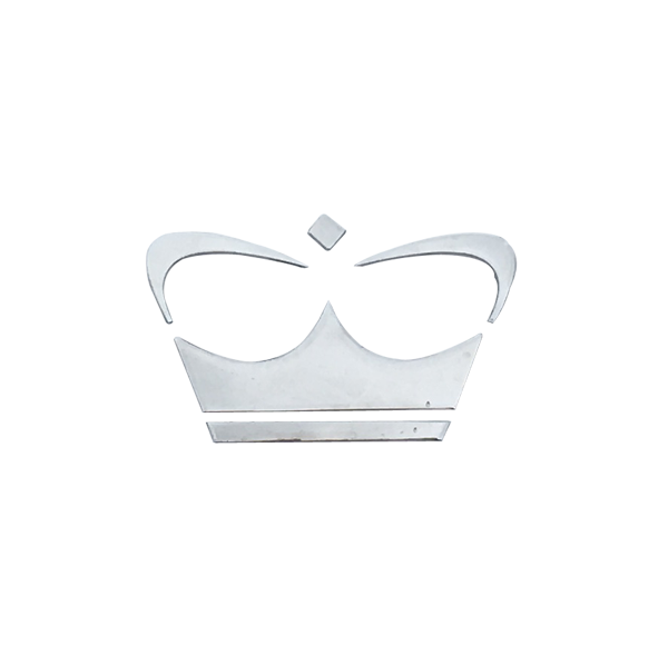 LOGO PRINCESS KRONE EDELSTAHL POLIERT